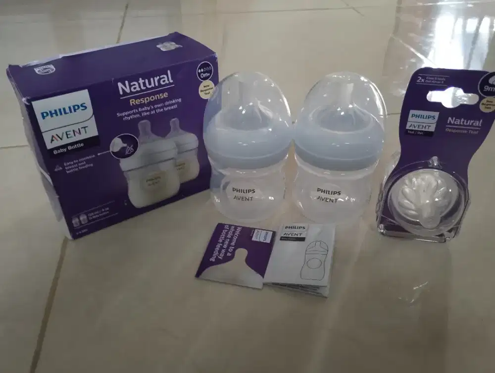Botol bayi merk philips plus tutup dot dpat 2