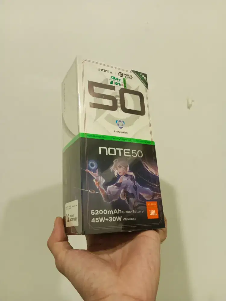 INFINIX NOTE 50 8+8/256 NEW GARANSI RESMI