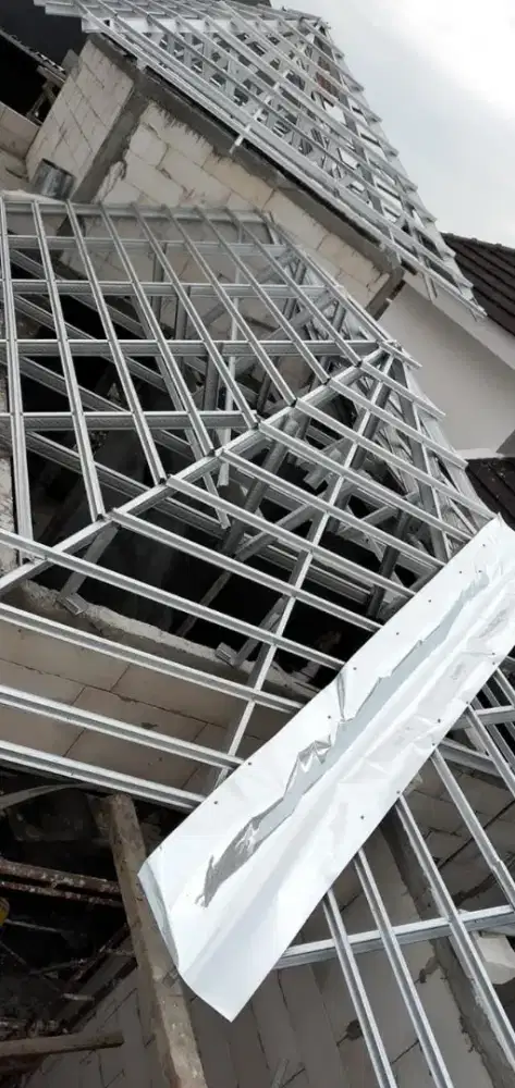 Pvc Galvalum plafon atap partisi