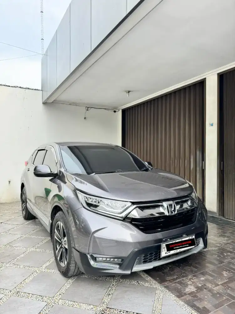 HONDA CR-V TURBO PRESTIGE TH 2017 WARNA ABU ABU