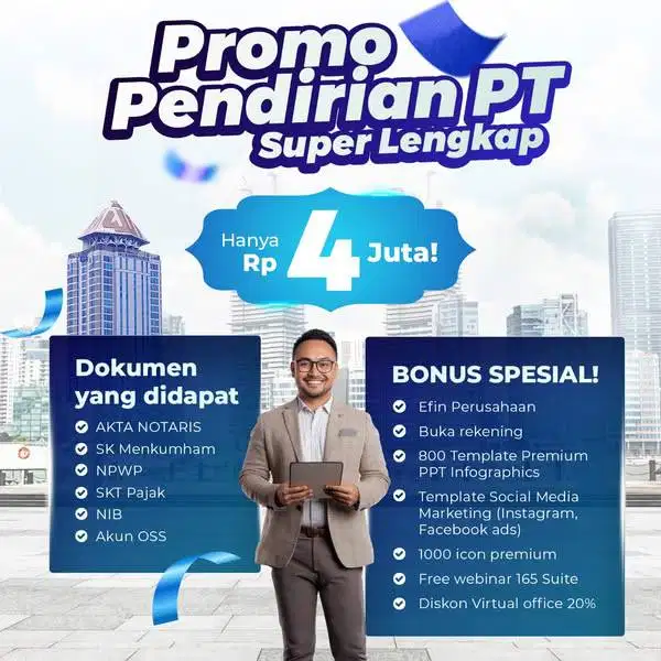 PEMBUATAN PT, CV, DAN IZIN LANJUTAN