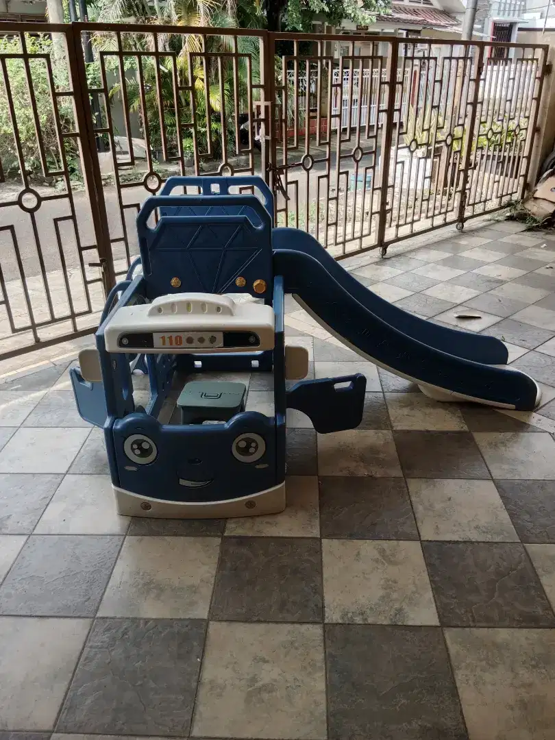 NET, NAWAR GA BALAS Happy Play Tayo Slide perosotan slide preloved