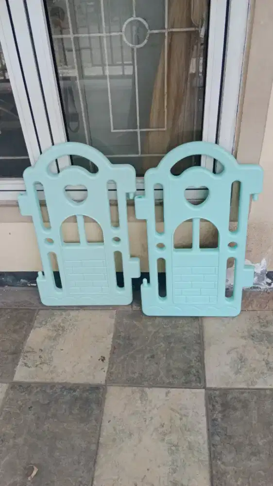 NET CUCI GUDANG Pagar tambahan Ibebe Marshmallow part kolam bola pagar