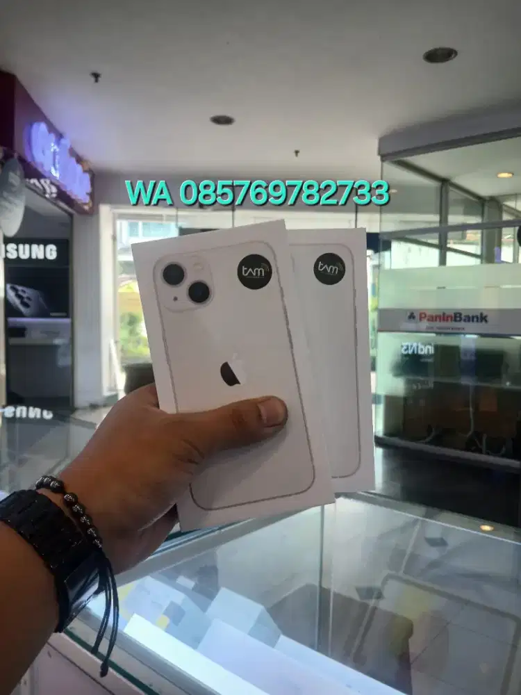 Iphone 13 128 ibox PA/A Garansi resmi 1 tahun starlight