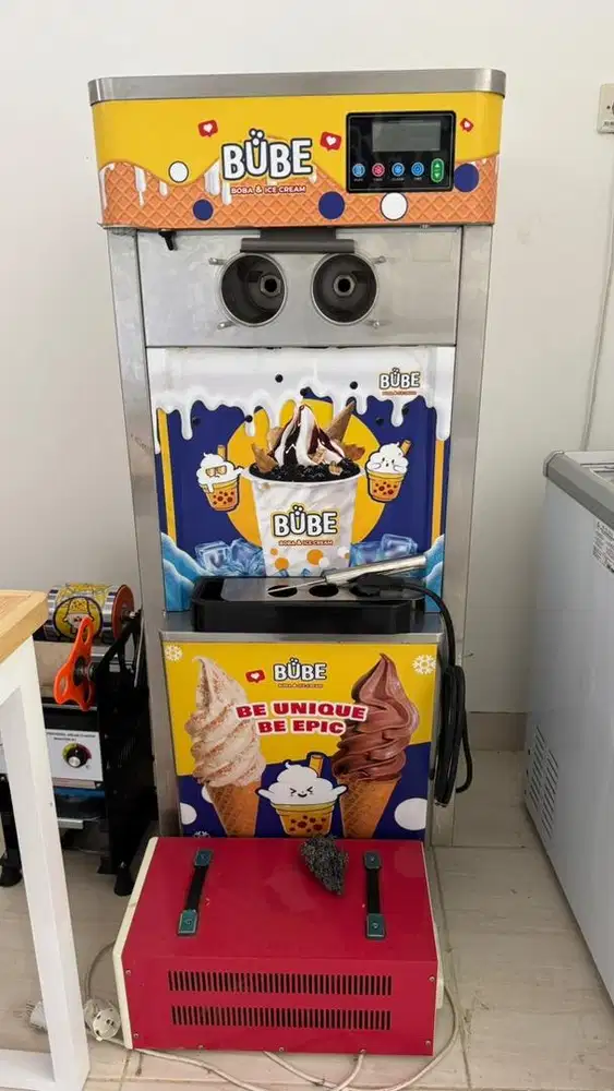 Mesin es krim 3 tuas