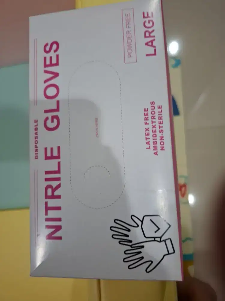 Nitrile gloves sarung tangan