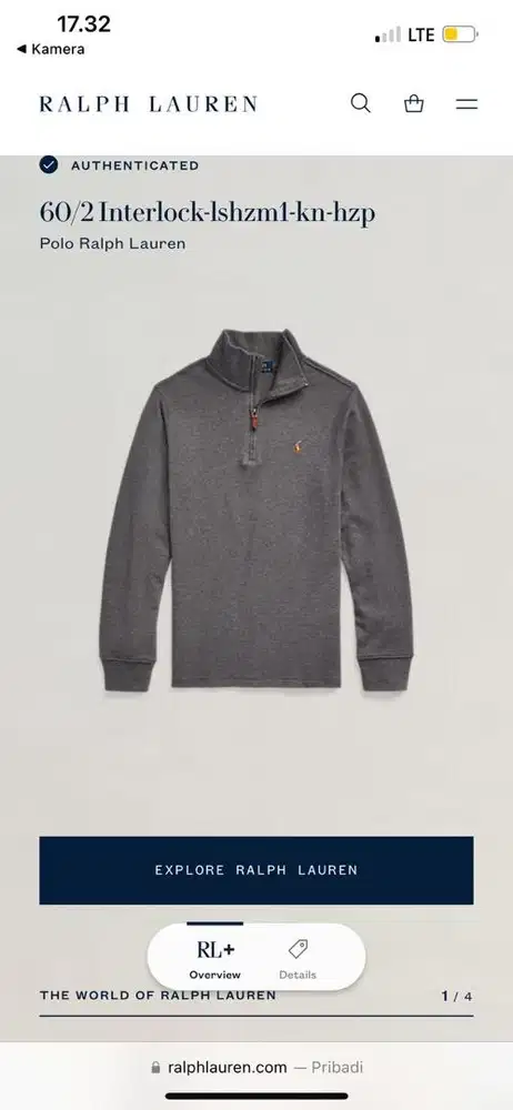 halfzip polo ralph lauren