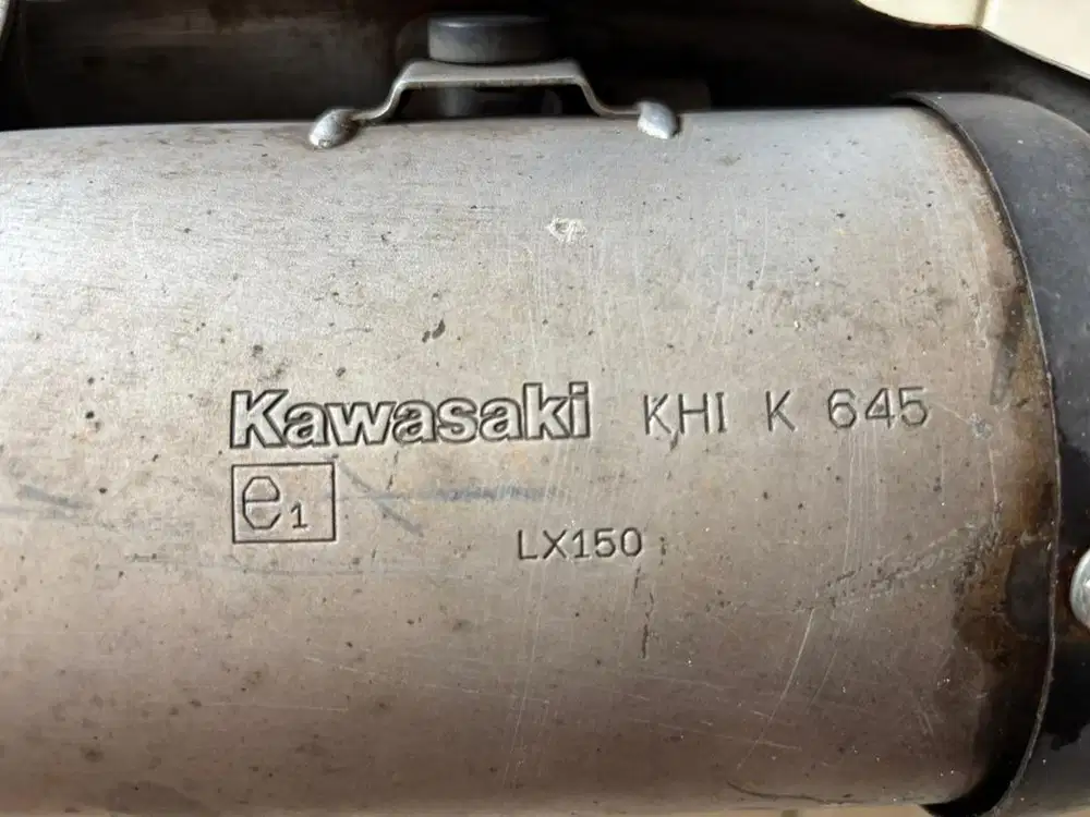 Knalpot Original Kawasaki klx 150 , Stang Kawasaki klx 150