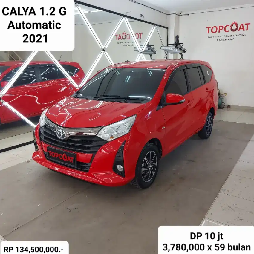CALYA 1.2 G AUTOMATIC 2021 KONDISI ISTIMEWA SUPER MULUS
