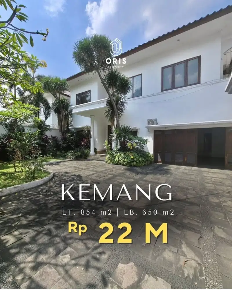 Kemang Classic House Private Pool Siap Huni Lokasi Tenang Nyaman