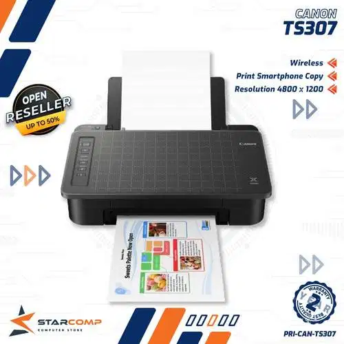 PRINTER CANON PIXMA TS 307 BERGARANSI RESMI