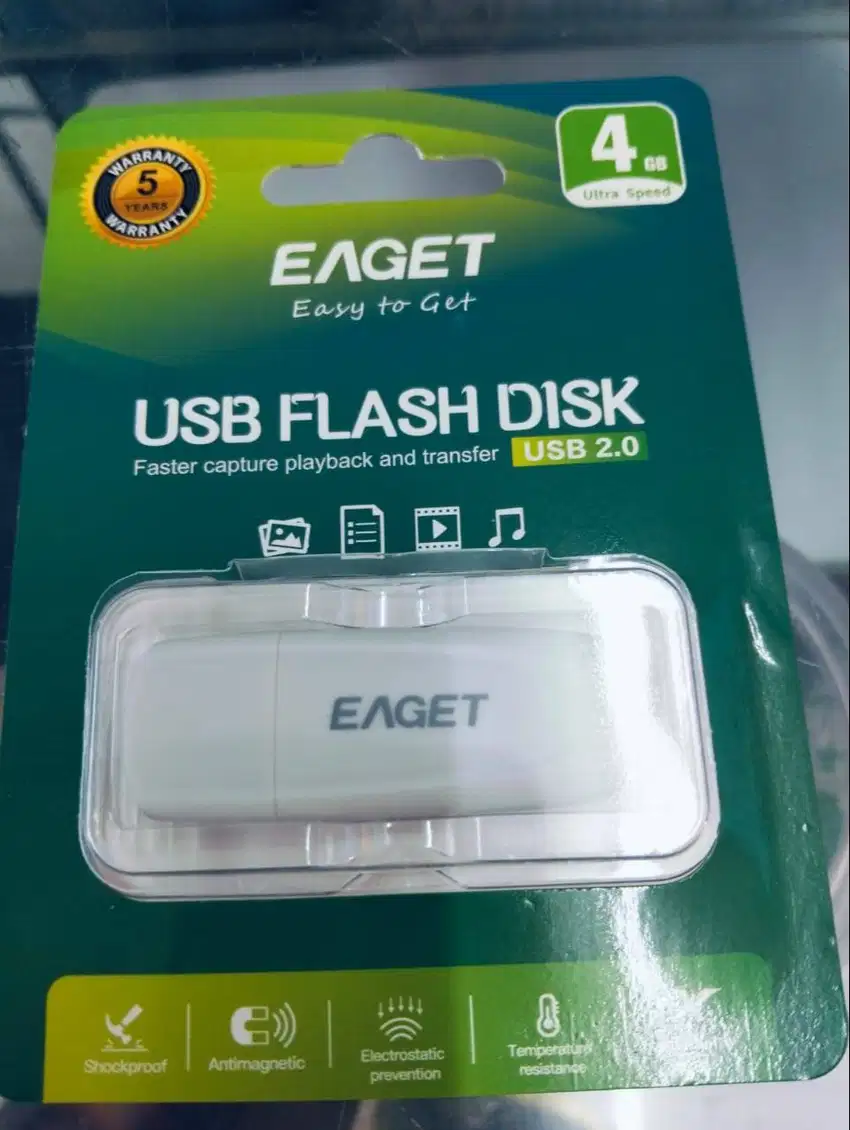 USB FLASH DISK EAGET 4 GB-USB 2.0