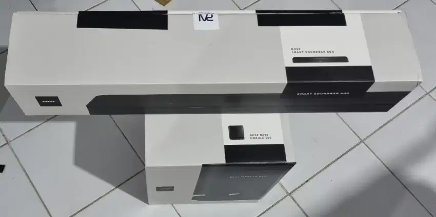 BOSE Soundbar 600 Smart Wireless Dolby
ATMOS + Bass Module 500Like New