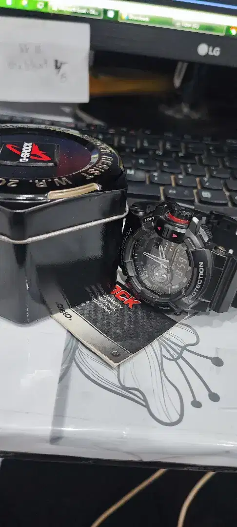 Casio Gshock G shock GA400 Mulus murah bstt Garmin instinct or fossil