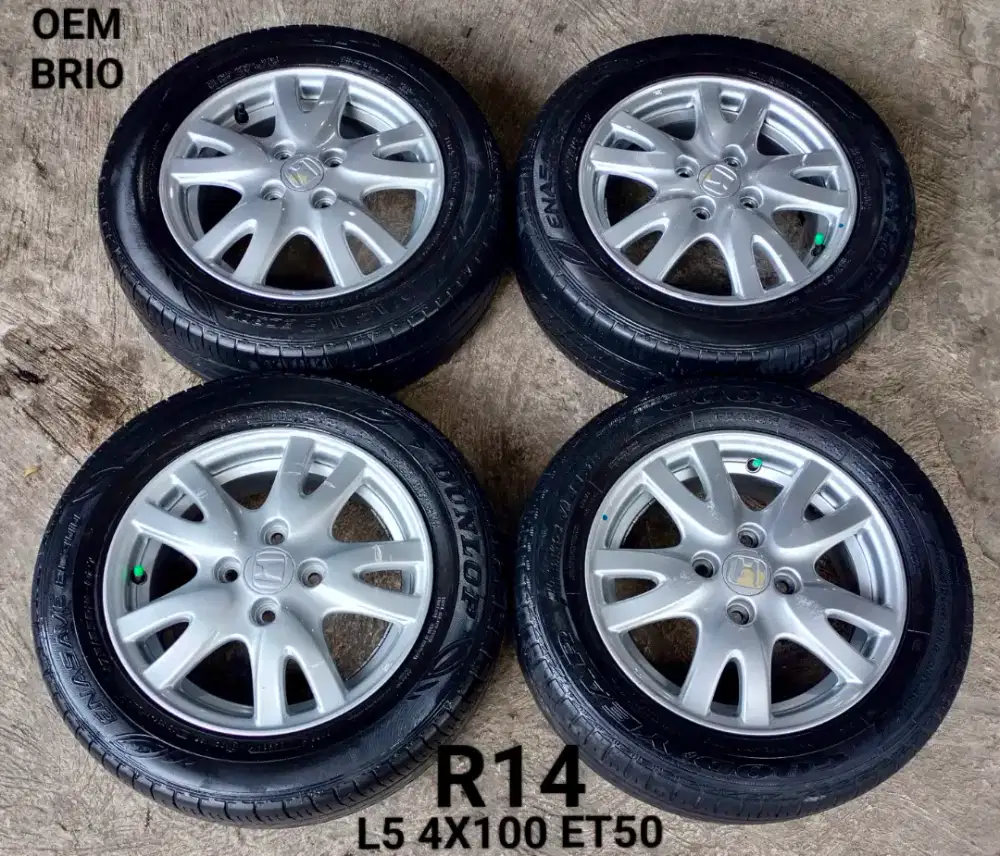 Velg oem brio r14 4x100 + ban