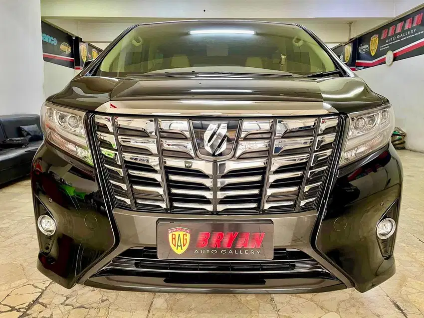 Alphard istimewa 2.5 G ATPM 2017 pemakaian apik