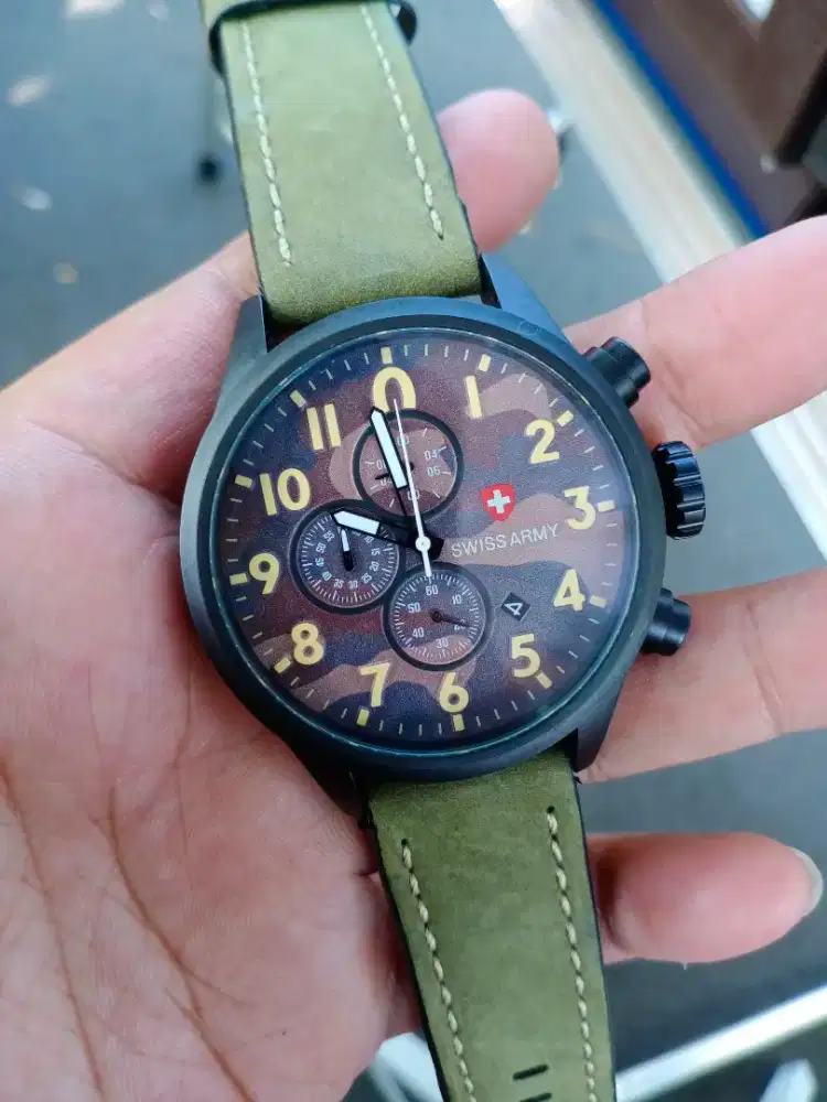 Jam tangan Pria SA crono lokasi waru