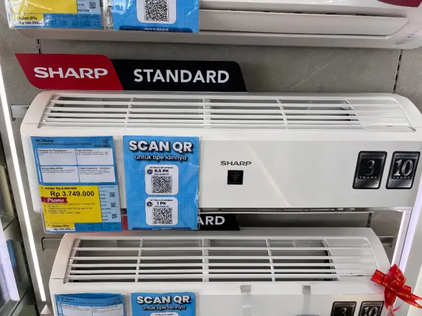 AC 1/2PK SHARP standard PLASMACLUSTER