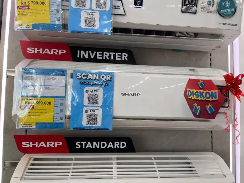 AC SHARP 1/2PK INVERTER