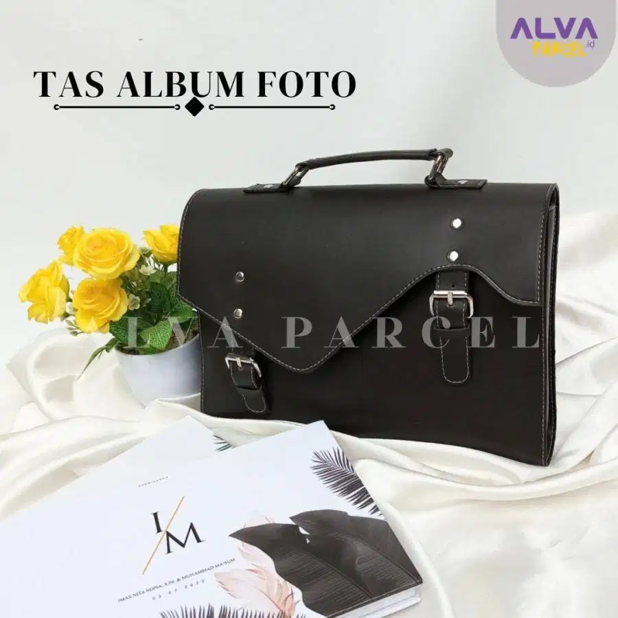Tas Album Foto Custom Logo | Tas Album Foto Magazine, Wedding Kulit