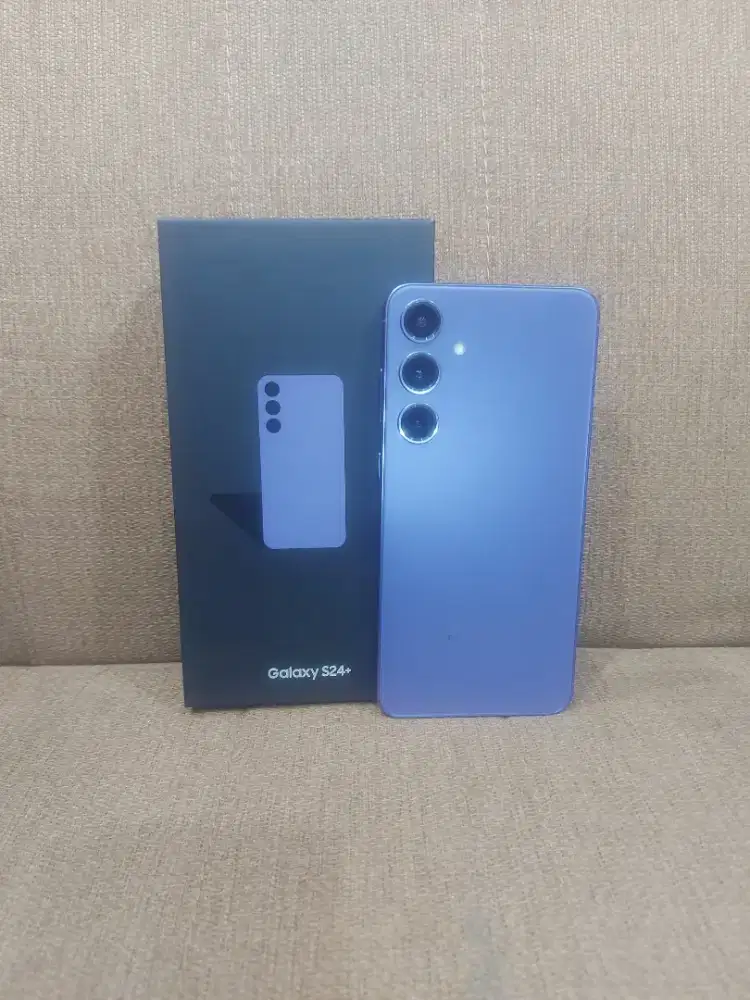 Samsung S24+ 5G ram12/256GB Garansi Resmi SEIN DESEMBER 2025 LIKE NEW.