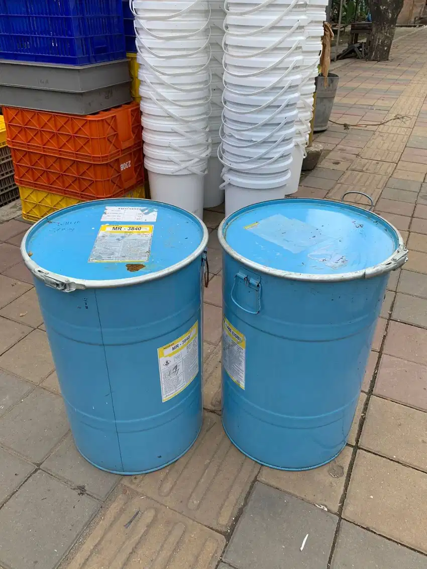 tong 60L kaleng tong sampah ei
