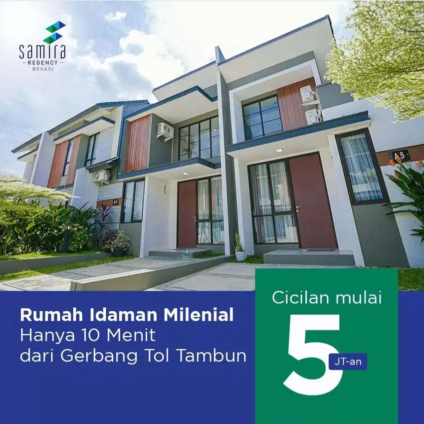 CLUSTER SAMIRA REGENCY BEKASI TANPA DP