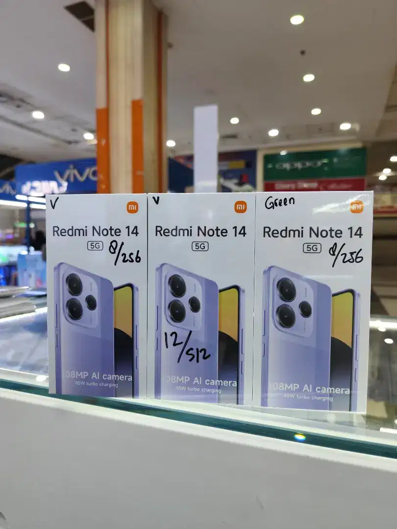 (Cod) Redmi note 14 5G 12/512 (Garansi Resmi, Barang ORI) Harga Murah