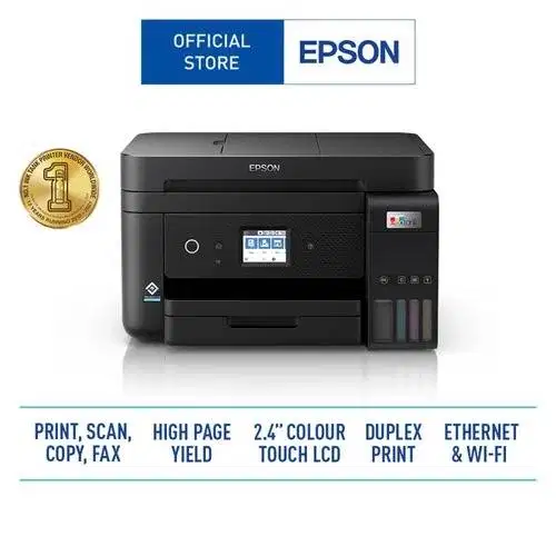Printer Epson L 6290 A4 Print Scan Copy Wifi Duplex Fax with ADF