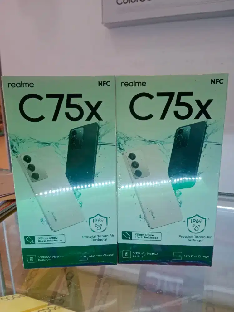 Realme C75x 8/128 garansi resmi 1tahun
