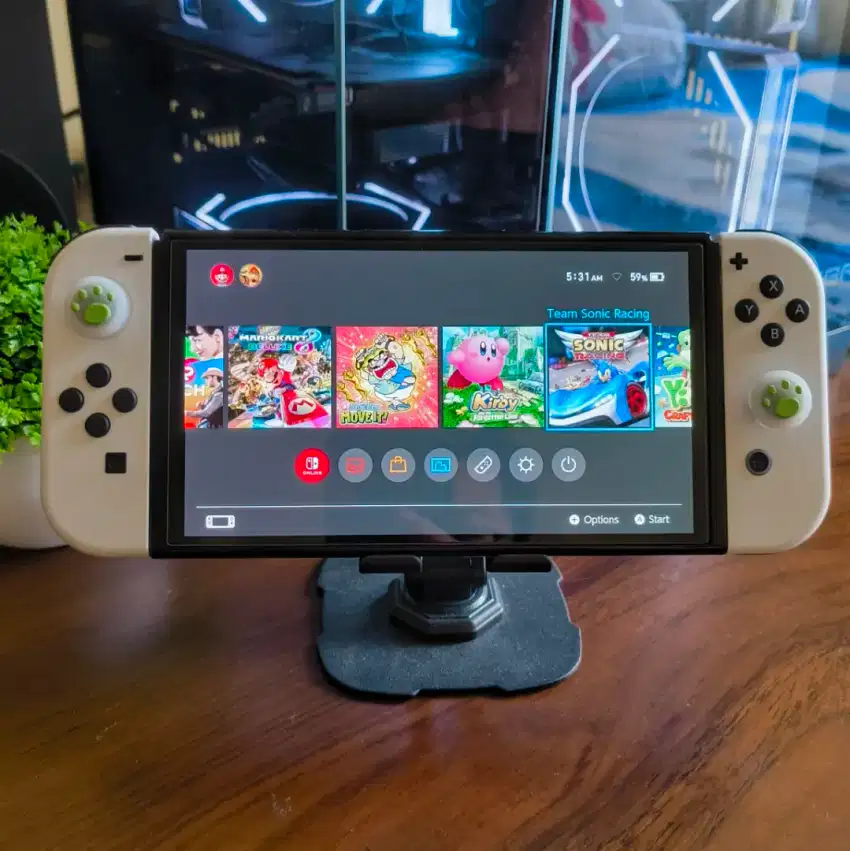 NINTENDO SWITCH OLED ATMOS DUALBOOT BLM LAMA PAKAI MESIN 2024 FULLGAME