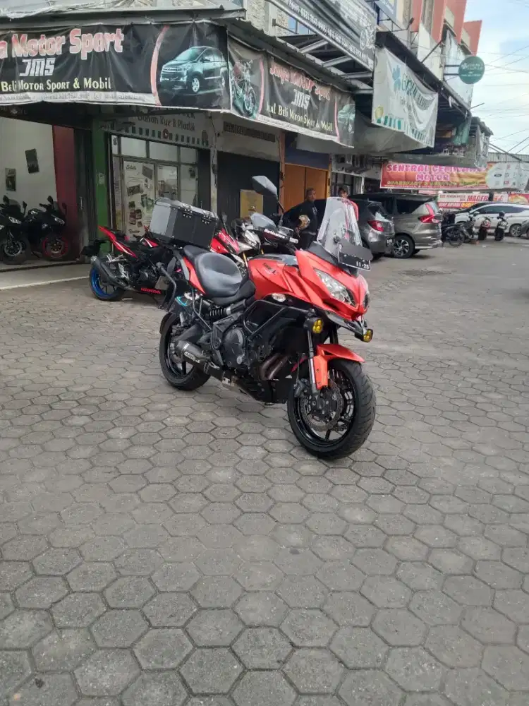 Moge touring Kawasaki Versys 650cc ABS 2016..siappp touring...