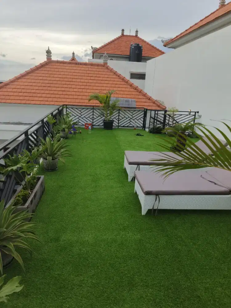 Rumput Sintetis Dekorasi Taman