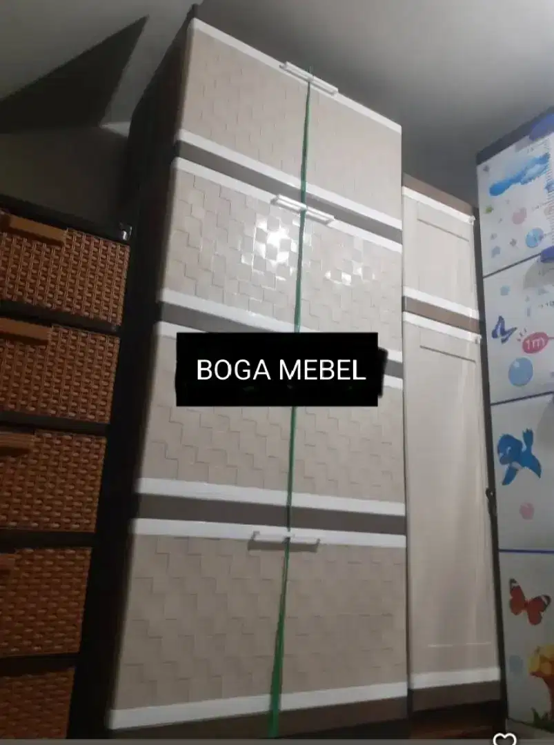 Lemari plastik club jumbo 4 susun terbaik