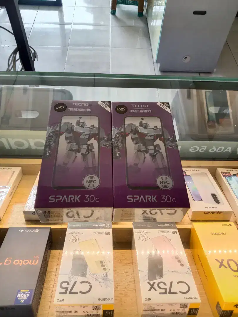 [ Fast respon WA ] Tecno Spark 30C NFC 6/128 Garansi resmi 13bln