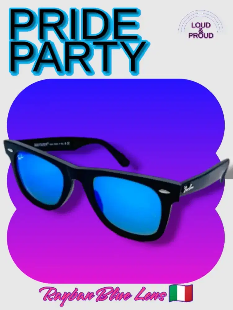 Kacamata Rayban Lensa Biru