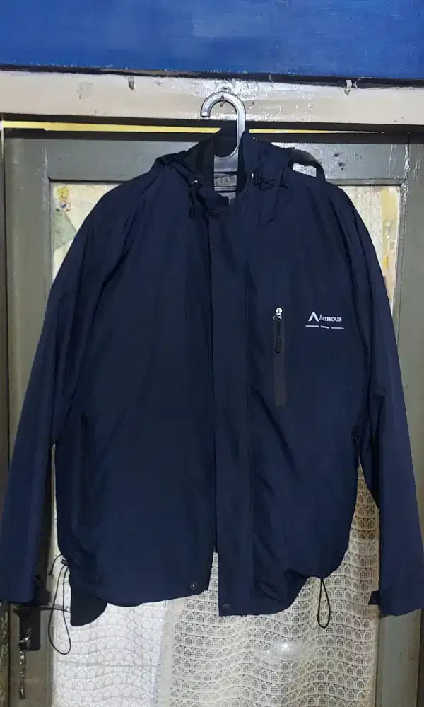 Jaket windbreaker Navy