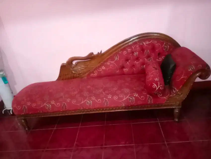 Jual!!!  Sofa Panjang Jati