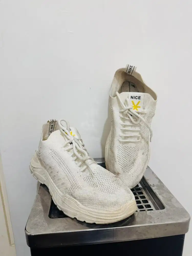 Sepatu Merk Nice ORIGINAL Produk Malaysia beli di Malaysia Siap Pakai