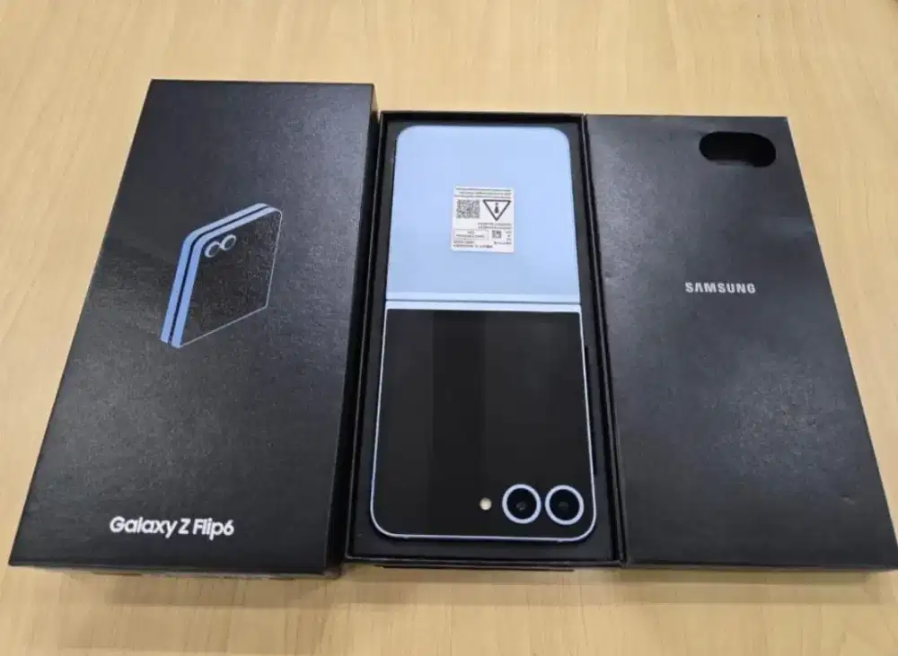 Samsung Z Flip 6 256 GB Kelengkapan Full Original