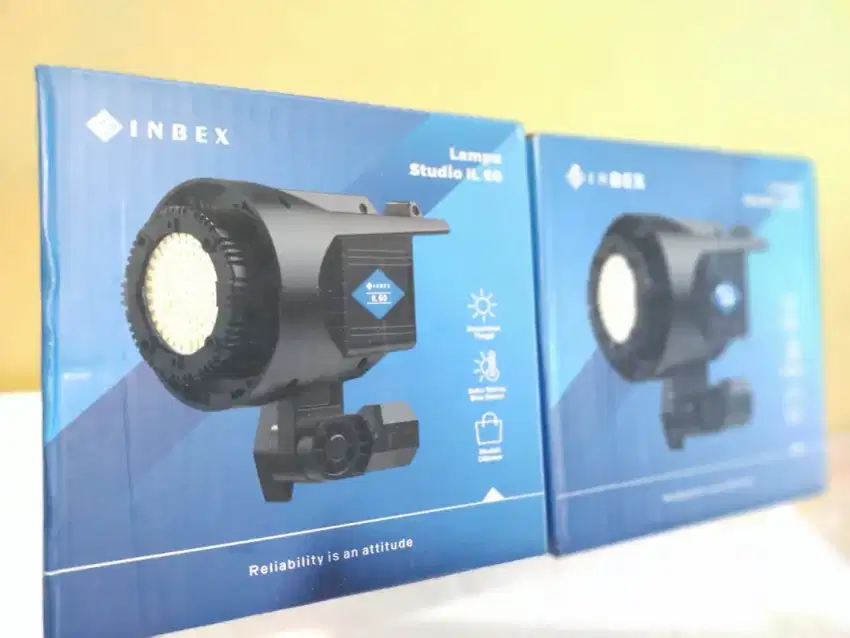 2 unit lampu inbex sl60 watt seperti godox