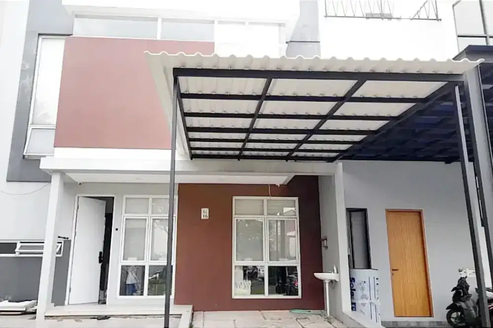 Kanopi besi hollow atap upvc elefante