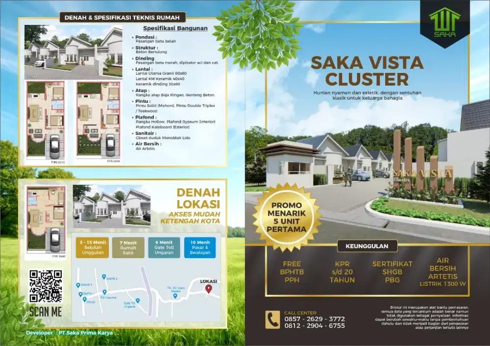 CLUSTER SAKA VISTA UNGARAN