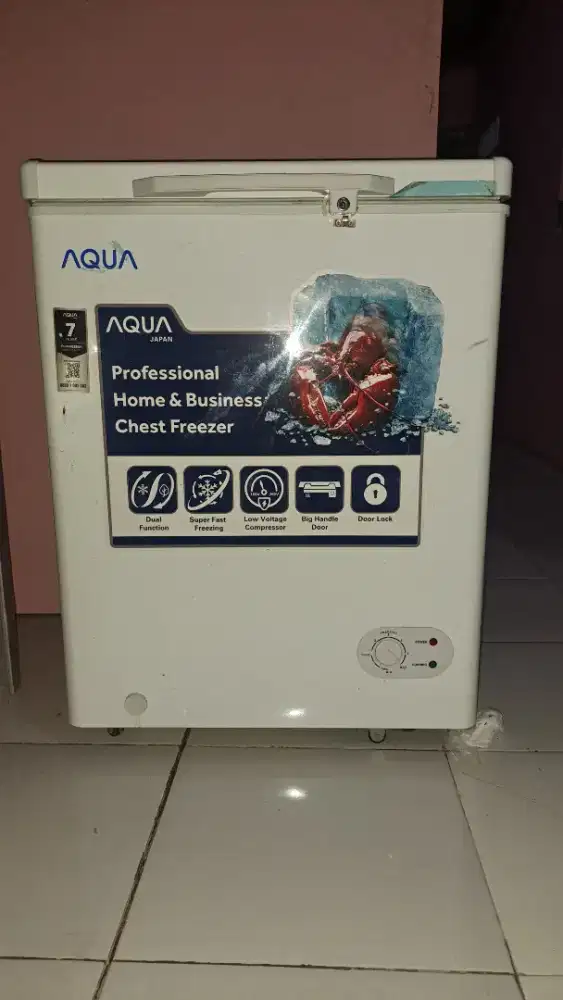 Freezer aqua aqf-100(w)(d)