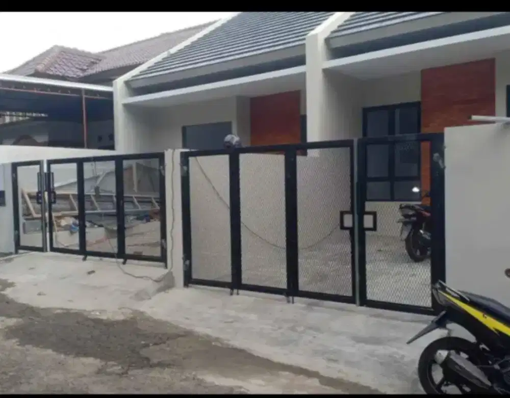 Pagar motip kawat expanded