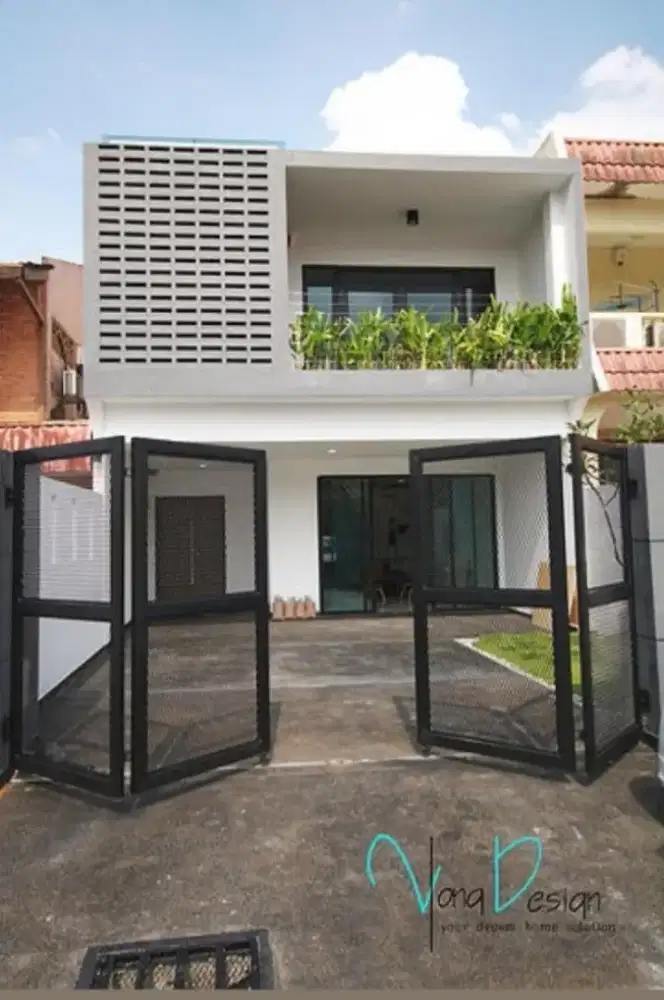 Pagar motip kawat expanded