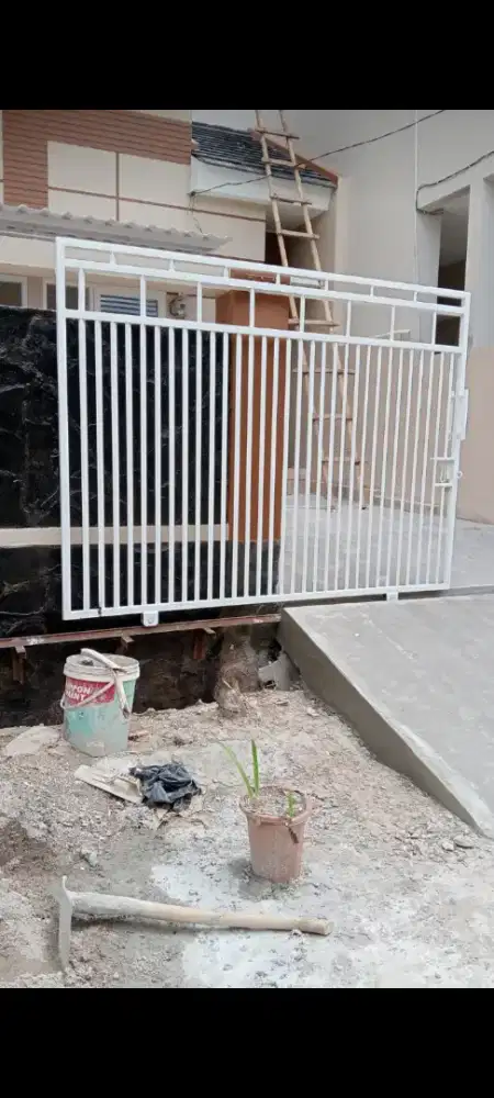 Pagar minimalis standar biasa