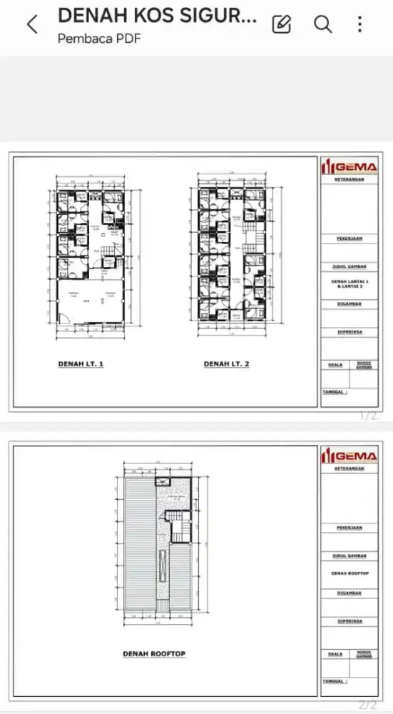 Jasa Desain, Gambar Kerja Autocad 2D, Shopdrawing, Asbuiltdraw & RAB