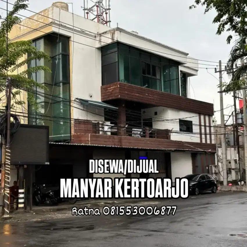 Jual /Sewa Bangunan Commercial Manyar Kertoarjo