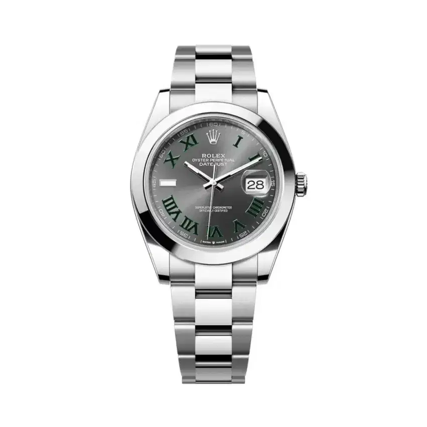 Rolex New Datejust II 41m, Domed Bezel, Wimbledon Dial - New in Box